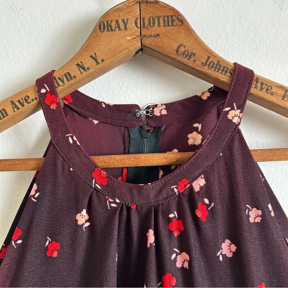 Vintage Pointed Hem Minidress - Picture 7 of 9